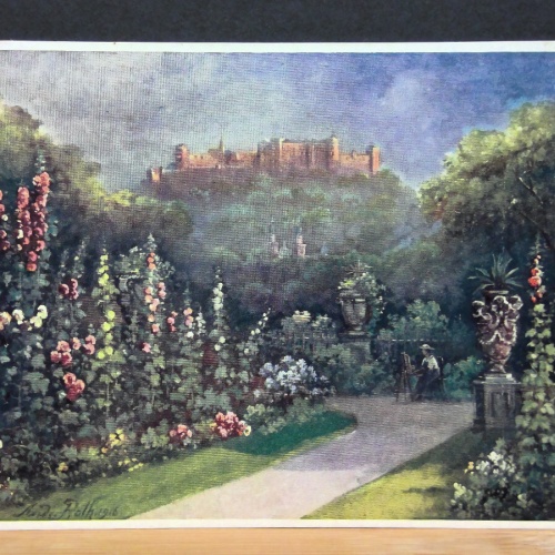 Salzburg Mirabellgarten Gemälde JW 650112 C