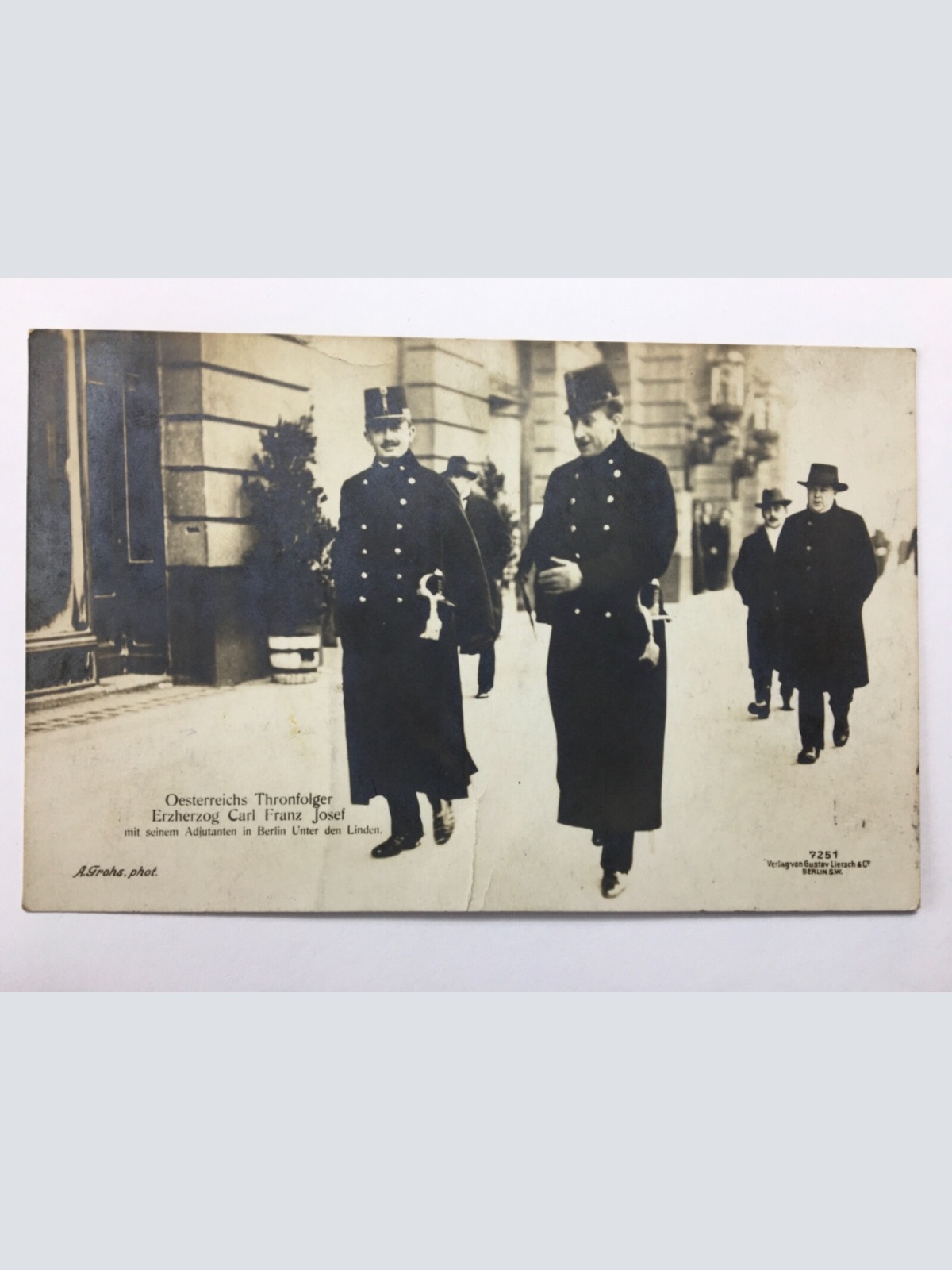 Österreichischer Thronfolger Erzherzog Carl Franz Josef 520 SH1