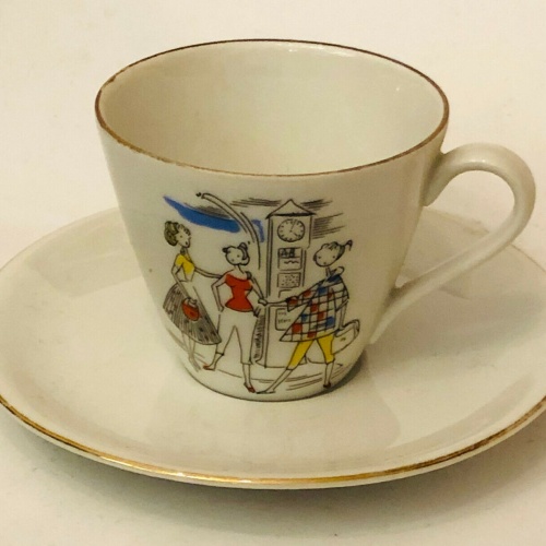Mocca Tasse Bavaria Porzelan  190039