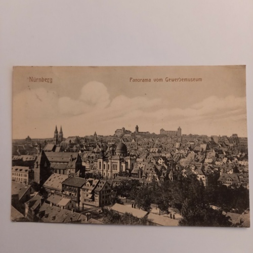 Nürnberg Panorama vom Gewerbemuseum 693