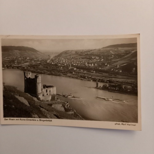 Rheinland Pfalz Ruine Ehrenfels und Bingerbrück 20383