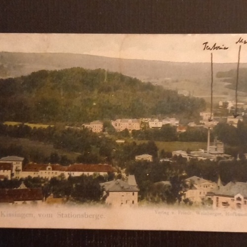 Bad Kissingen Vom Stadionsberge 2831 H