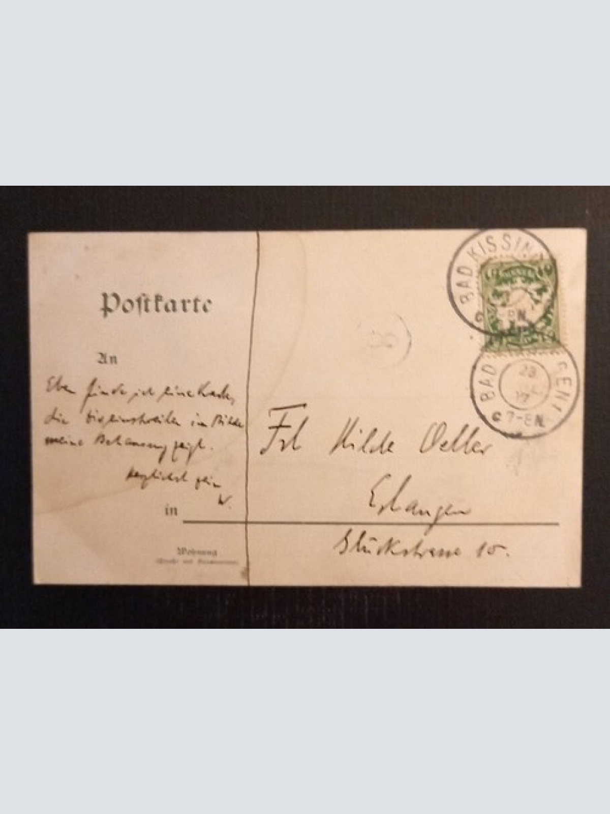 Bad Kissingen Vom Stadionsberge 2831 H