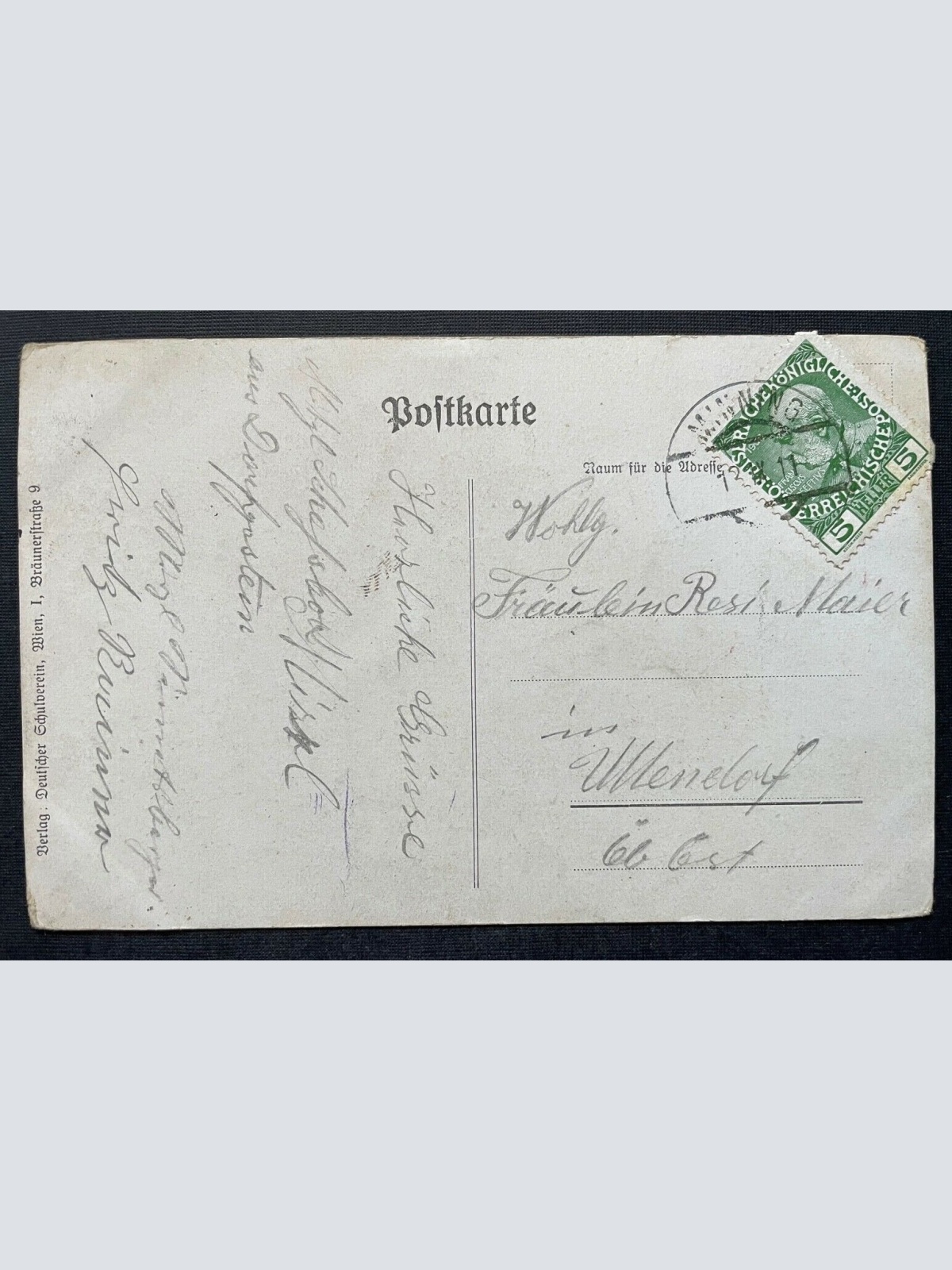 Deutscher Schulverein Wappen Schüler Kinder Uniform Schultasche Kleid 400323 TH