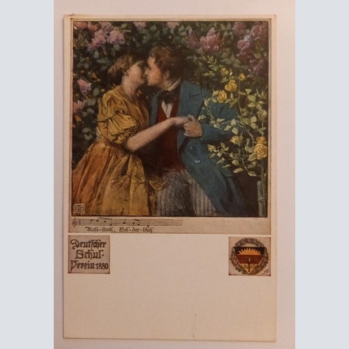 Deutscher Schulverein Kuss Liebe Romantik 500011A gr D