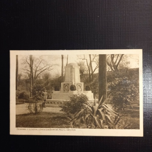 Denkmal für die Gefallenen 16 bayerisches Infanterie Regiment  410496 gr