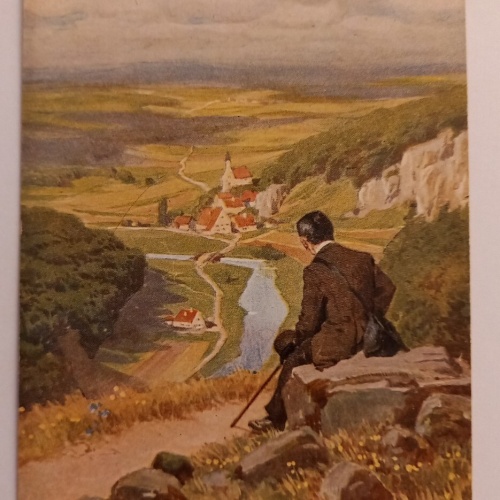 Volksliederkarte Paul Hey Nr. 20 500016A gr D