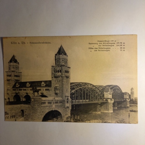 Köln Hohenzollernbrücke 40094 GR