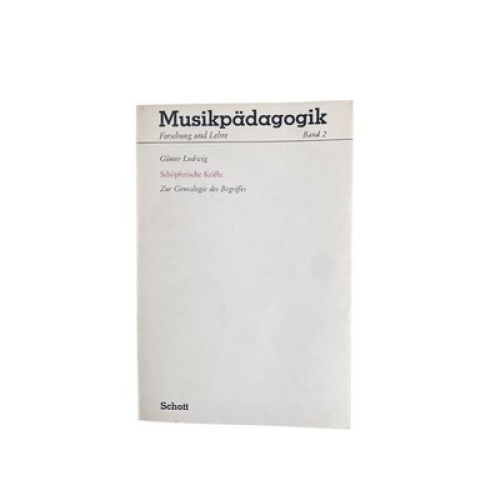 Günter Ludwig SCHÖPFERISCHE KRÄFTE Zur Genealogie d. Begriffes +Abb