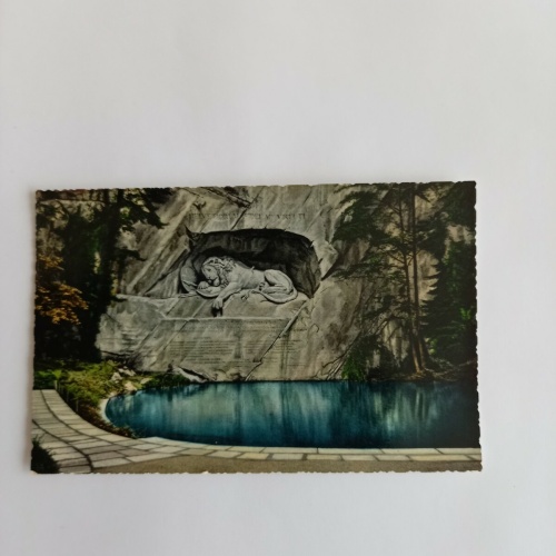 Schweiz Luzern Löwendenkmal 681