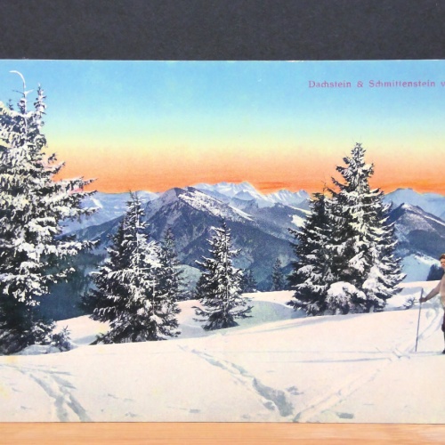 Dachstein & Schmittenstein vom Gaisberg Ski Alpiner Sport JW 650334 C