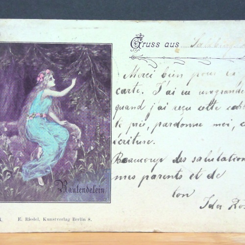 Gruss aus Salzburg Rautendelein Gemälde JW 650310 C