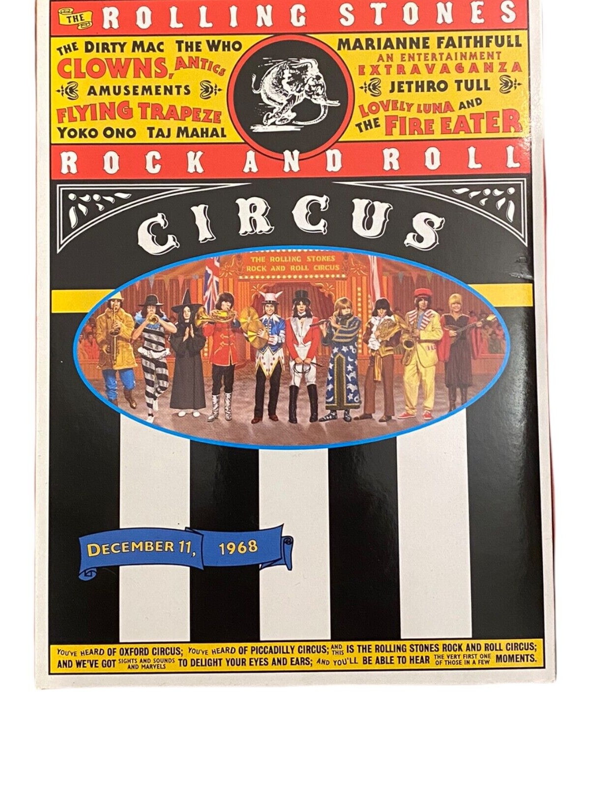 1520 Abkco Films ROLLING STONES ROCK AND ROLL CIRCUS DEZ. 1968 HC