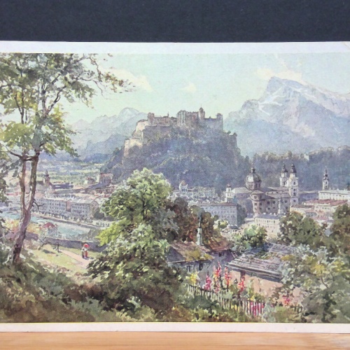 Salzburg vom Kapuzinerberg Gemälde JW 650298 C