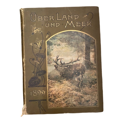 1350 ÜBER LAND UND MEER Illustrierte Zeitung HC + Inhaltsverzeichnis