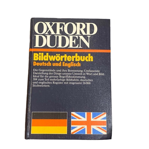 5630 OXFORD-DUDEN. BILDWÖRTERBUCH DEUTSCH UND ENGLISCH HC +Illus