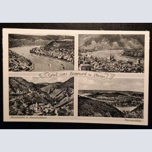 Boppard Am Rhein Mühlbachtal Mit Hausrückbahn Vierseenblick 4006451 Gr