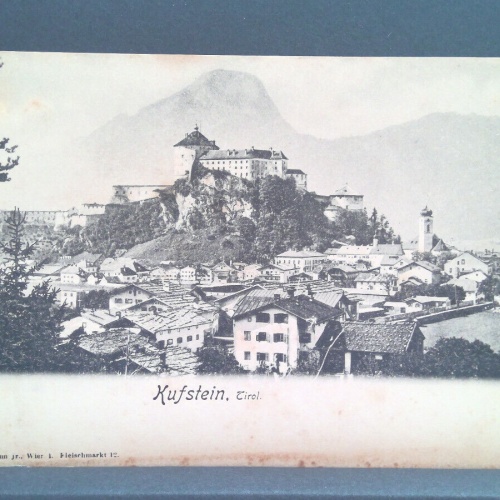 Kufstein Tirol Schloß Gemälde JW 650394 C