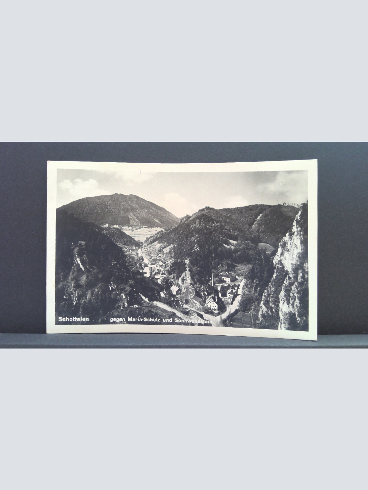 Schottwien gegen Maria-Schutz und Sonnwendstein JW 650410 C