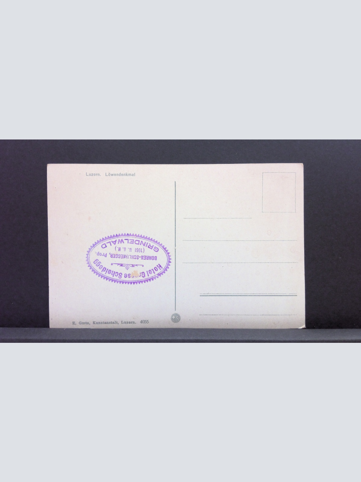 Luzern Schweiz Löwendenkmal JW 650397 C