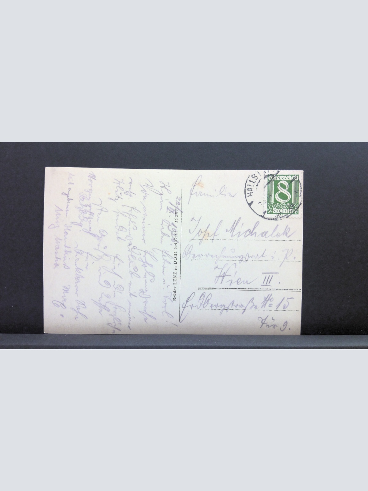 Hallstättersee mit Dachstein JW 650401 C