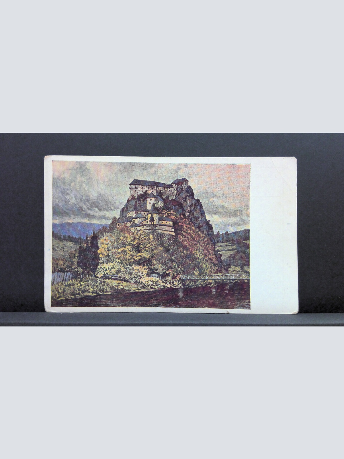 Karel Pospisil Oravsky Zamok Slovensko Gemälde JW 650443 C