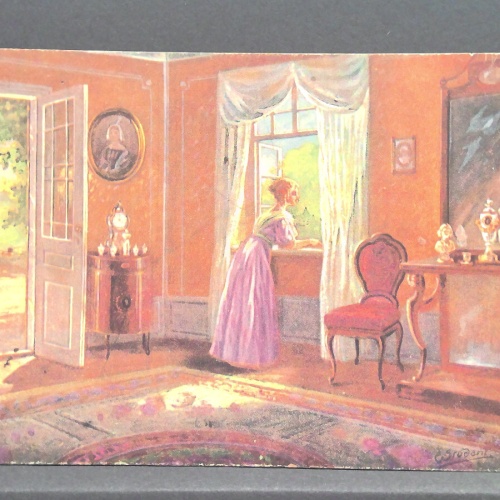 E Student Ein Sommertag Gemälde JW 650463 C