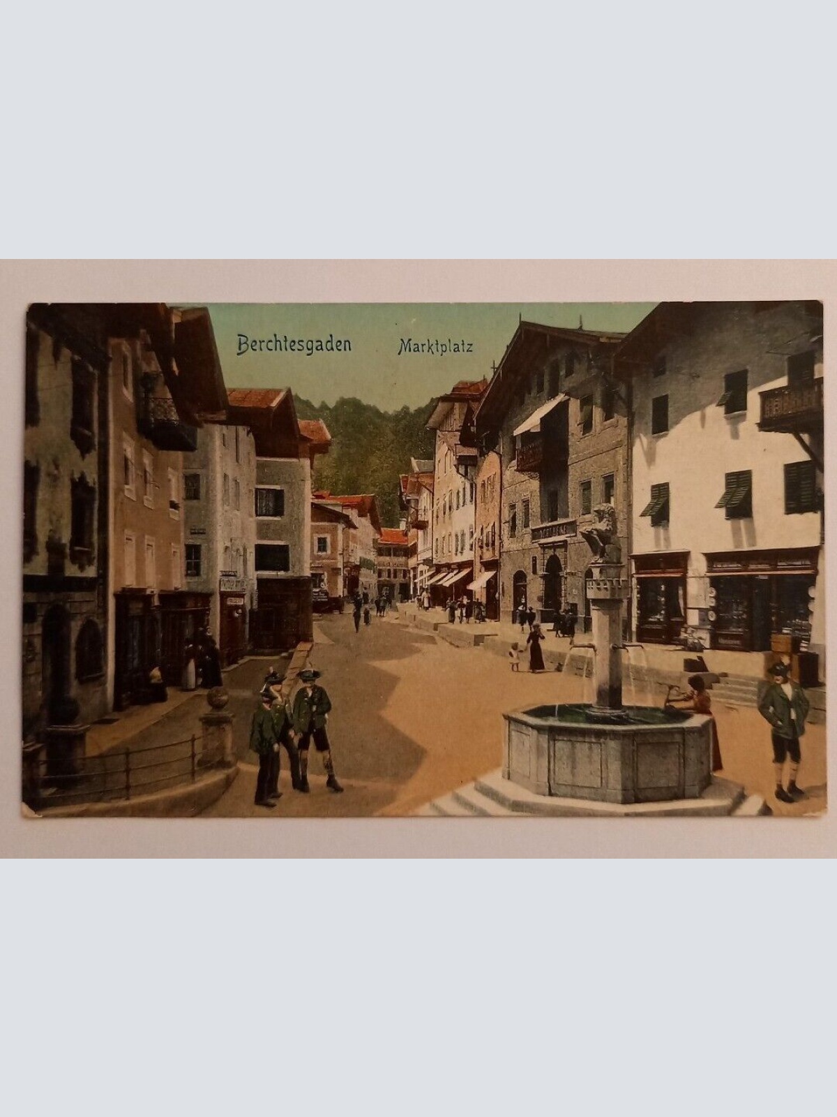 Berchtesgaden Marktplatz 500031A gr D