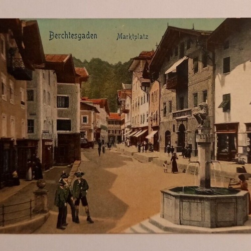 Berchtesgaden Marktplatz 500031A gr D
