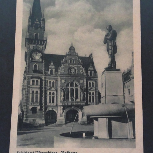 Friedland Isergebirge Rathaus JW 500193 C