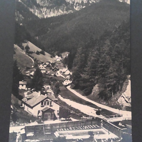 Karlgraben mit Schneealpe Steiermark JW 650426 C