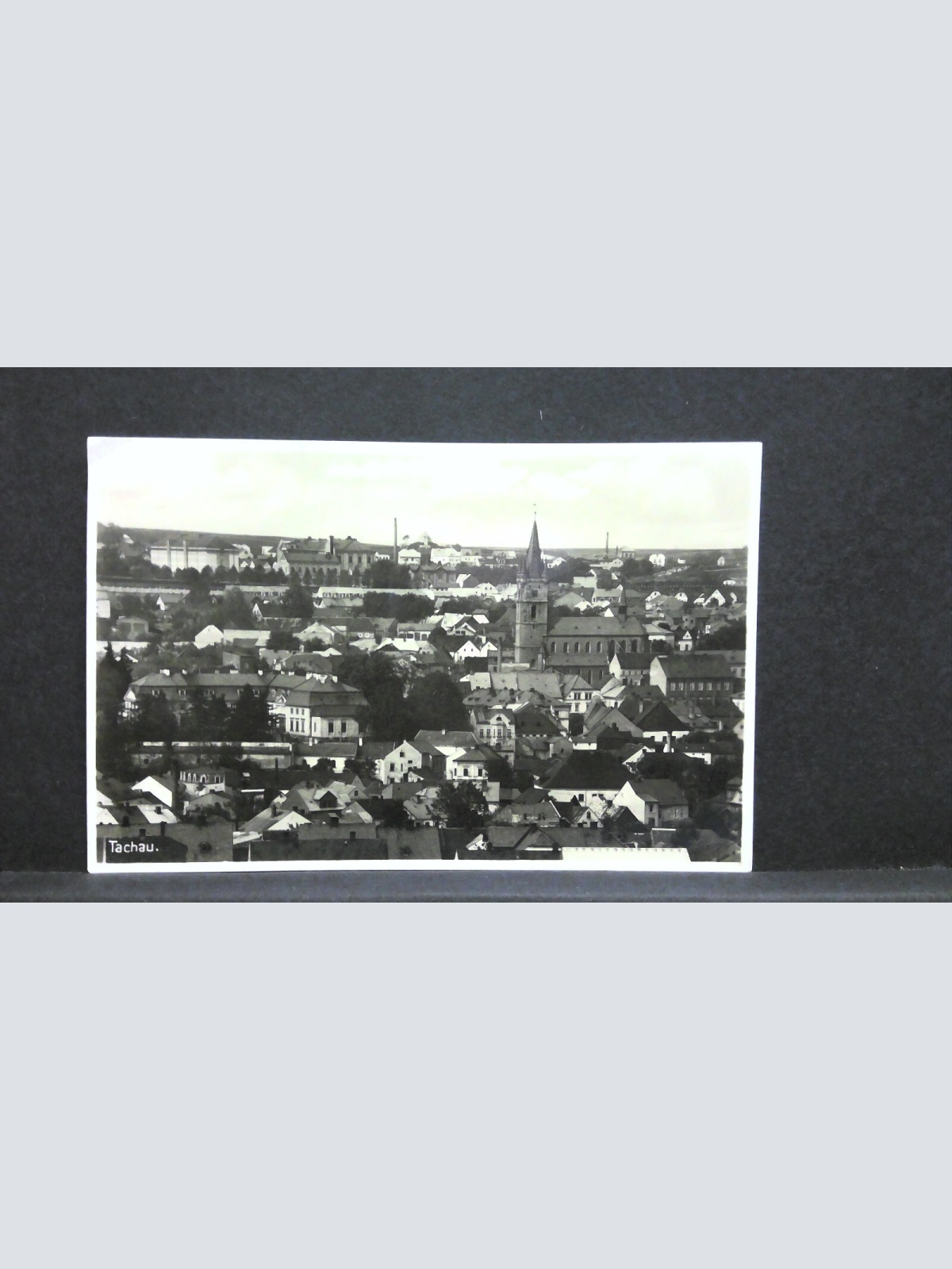 Tachau Kirche Ansichtskarte 0107 jw J