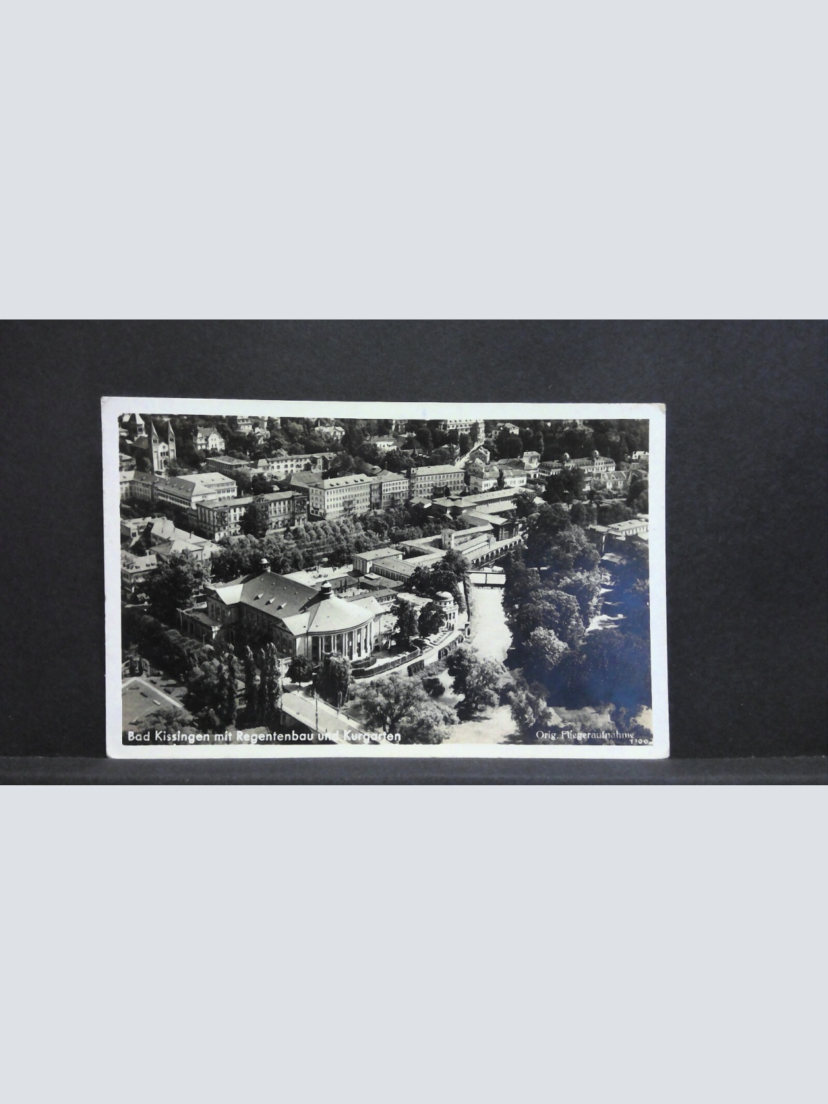 Bad Kissingen mit Regentenbau und Kurgarten Fliegeraufnahme 82035 jw J
