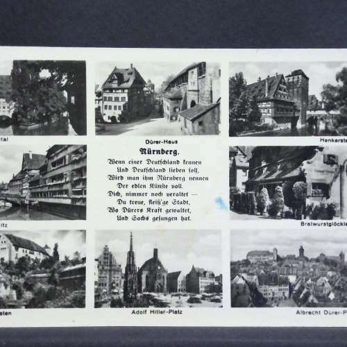 Nürnberg Heiliggeistspital Pegnitz Albrecht Dürer Platz Henkersteg 724 jw J