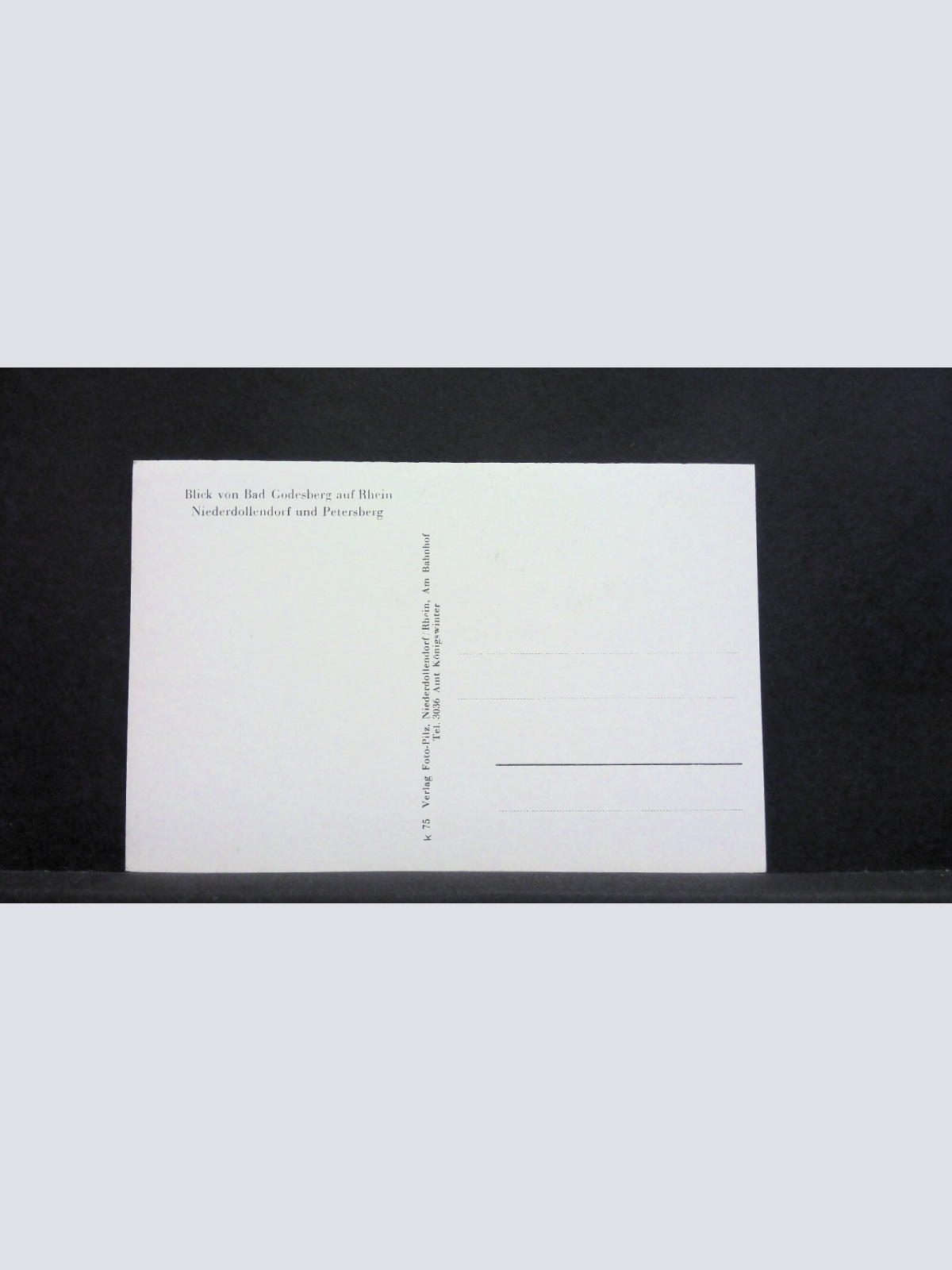 Blick von Bad Godesberg auf Rhein Niderdollendorf Petersberg 110120 jw J