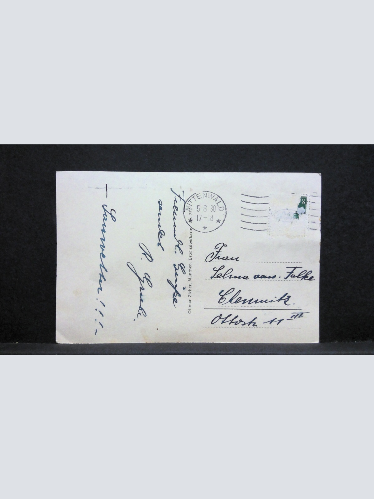 Mittenwald mit Viererspitze Kirche Berge 140429 jw J