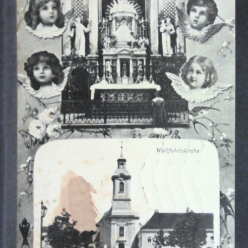 Maria Enzersdorf Wallfahrtskirche Altar Engel 600677A jw J