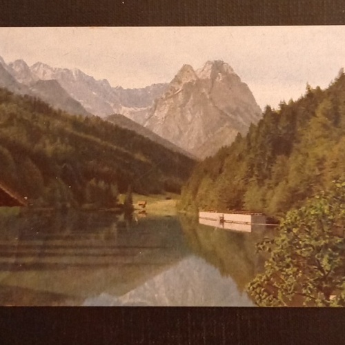 Riessersee Blick Auf Die Alpspitze 650315 G