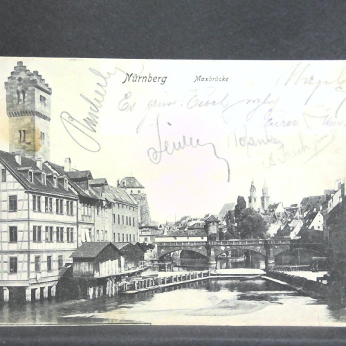 Maxbrücke Nürnberg Fluss 722 jw J