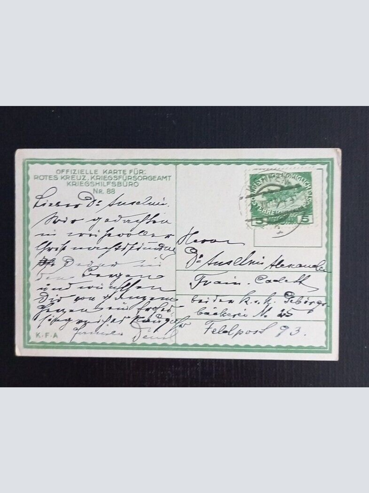 Ansichtskarte Abweichung Eines Russischen Nachtangriffes Kavallerie I WK 2113 G