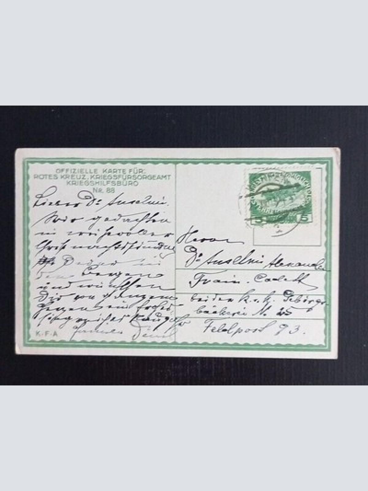 Ansichtskarte Abweichung Eines Russischen Nachtangriffes Kavallerie I WK 2113 G