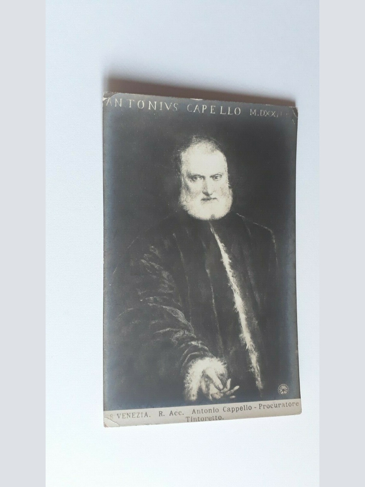 Venezia. R. Acc. Antonia Capello Procuratore Tintoretto.20376 Shit