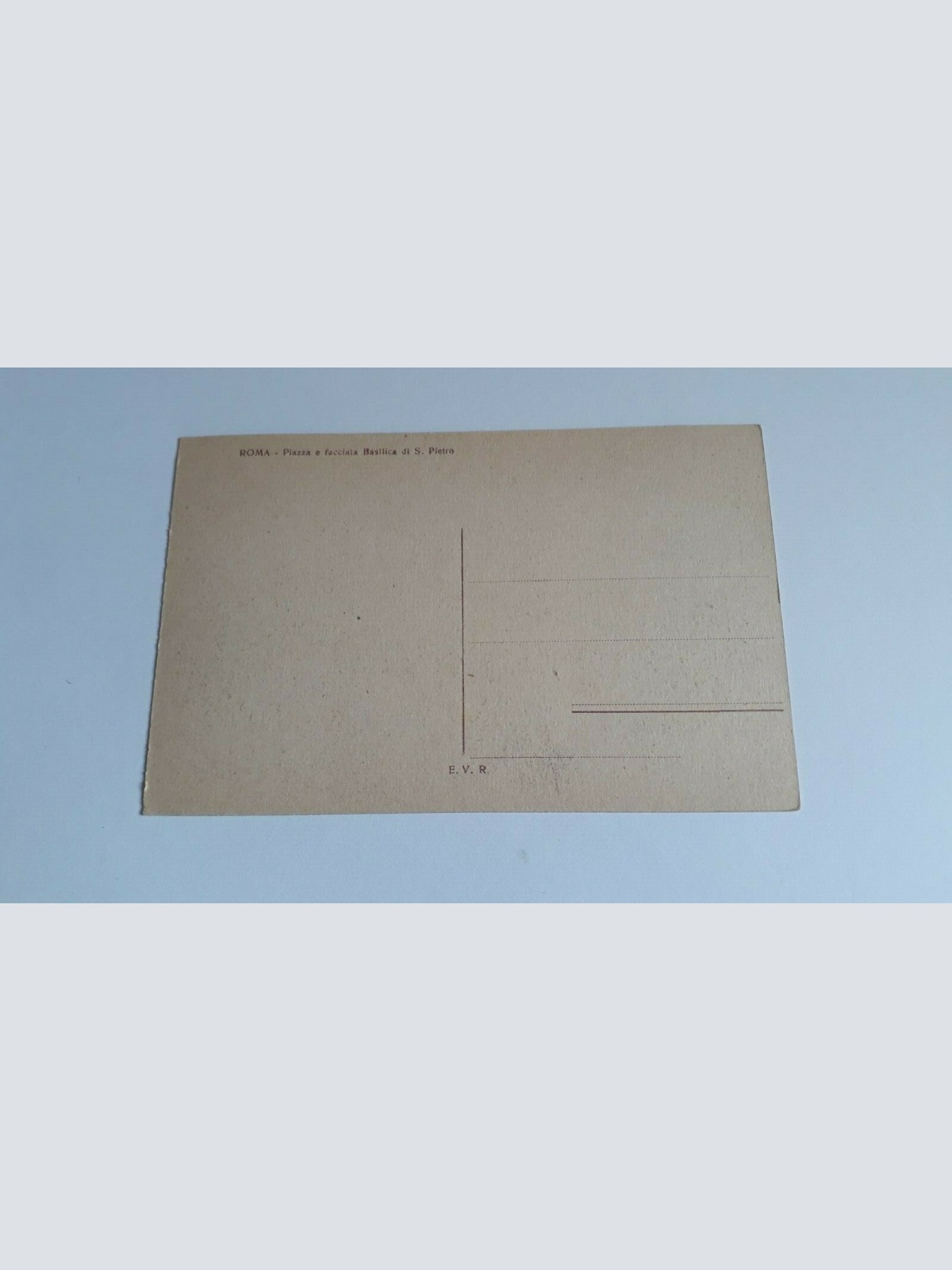 Roma - Piazza e facciata Basilica di S. Pietro.20266