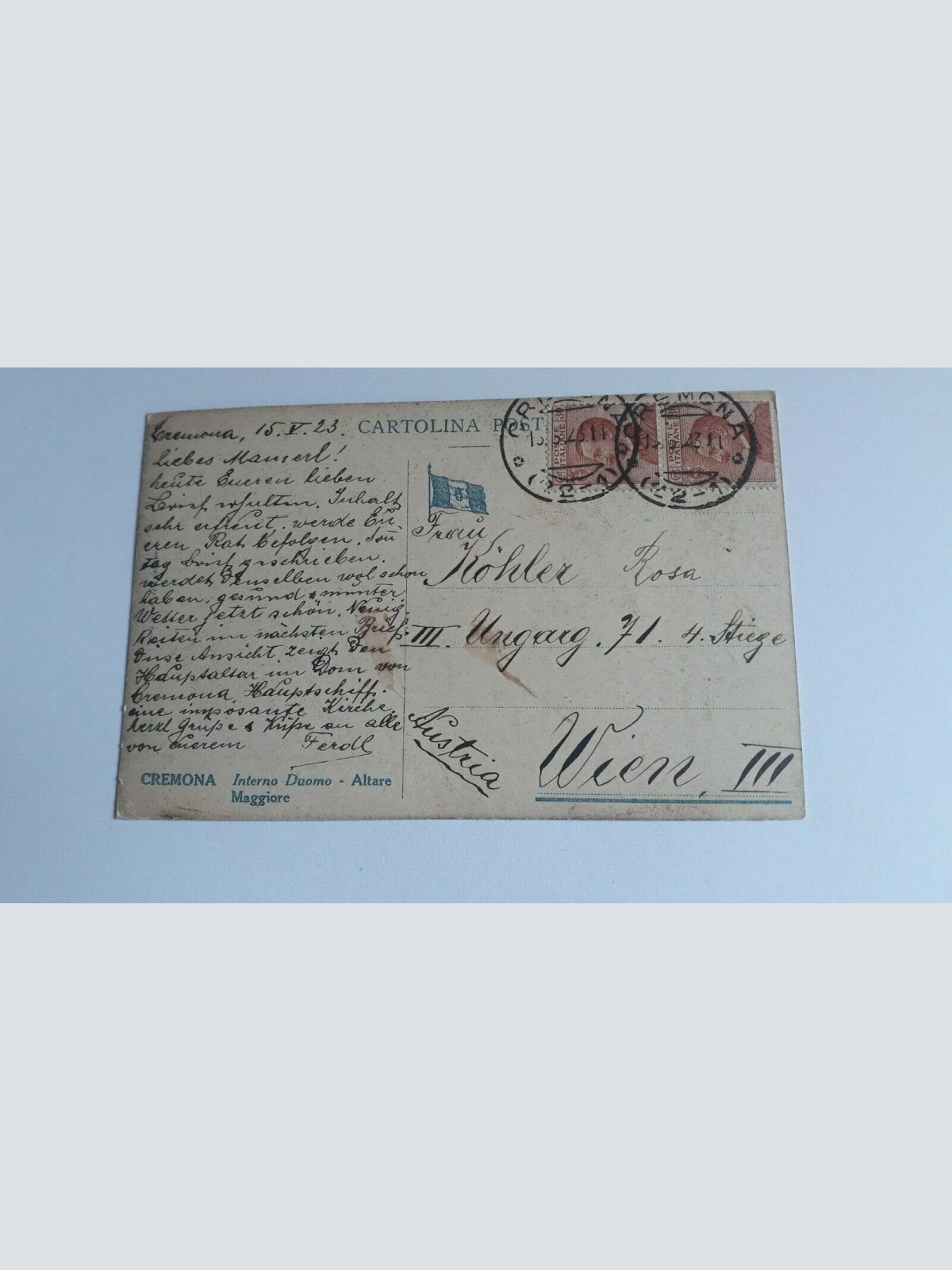 Cremona Interno Duomo - Altare Maggiore.20353