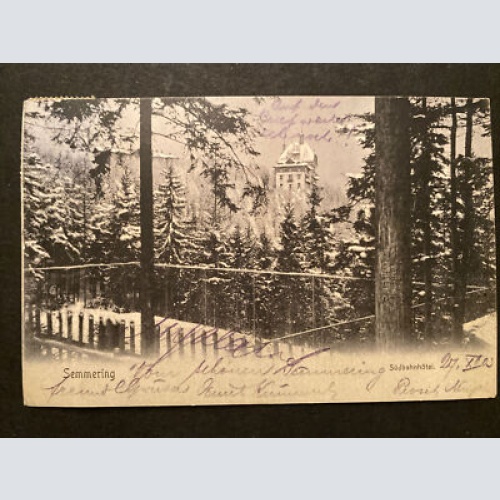 Semmering Südbahnhotel 80205 ShNö