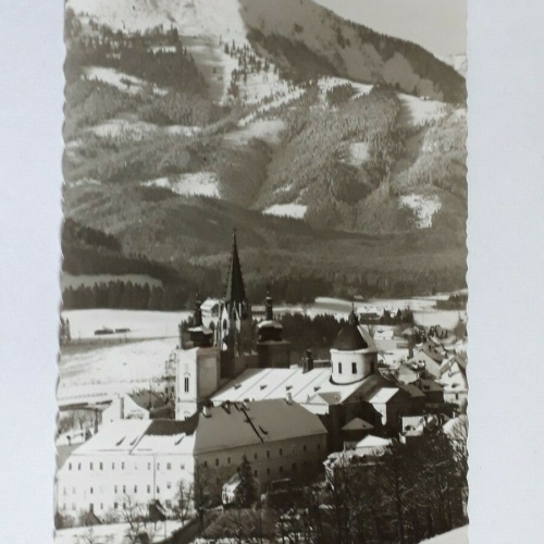 Mariazell mit der Gemeindealpe.20289