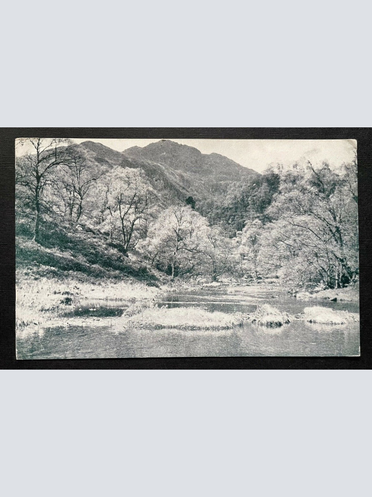 Trossachs Ben Venue Loch Achray Burn See Tal Wald Schottland 401084 TH A