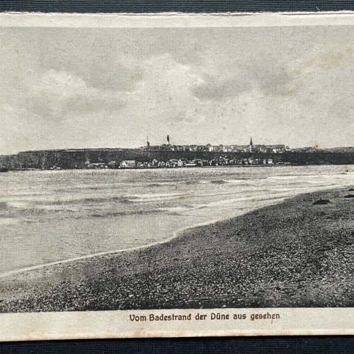 Helgoland Badestrand v.Düne Ufer Nordsee Schleswig-Holstein Deutschland 401065 A
