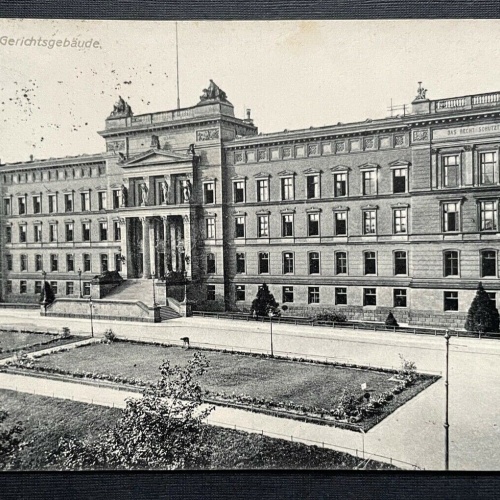 Cassel Kassel Gerichtsgebäude Stadt Park Platz Hessen Deutschland 401045 TH A