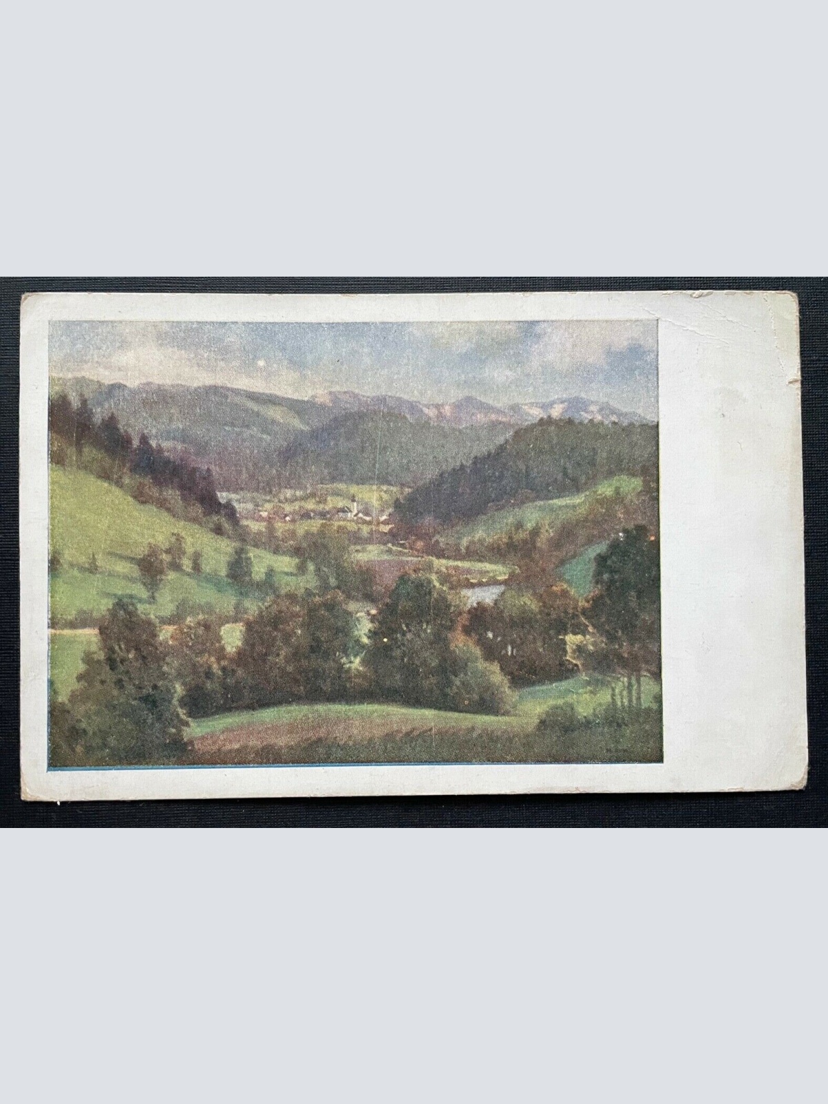 Ybbstal Göstling Ort Kirche Wald Gebirge Bild M.Ragg Niederösterreich 401028 A